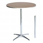 36″ Round Plywood Cocktail Table Kit 1