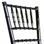 Country Club Series Black Resin “Steel-Core” Chiavari Chair 4