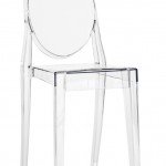 Clear Resin “Victoria” Ghost Chair without Arms 1
