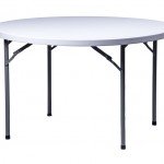 48″ Round “Heavy Duty” Plastic Banquet Table 1