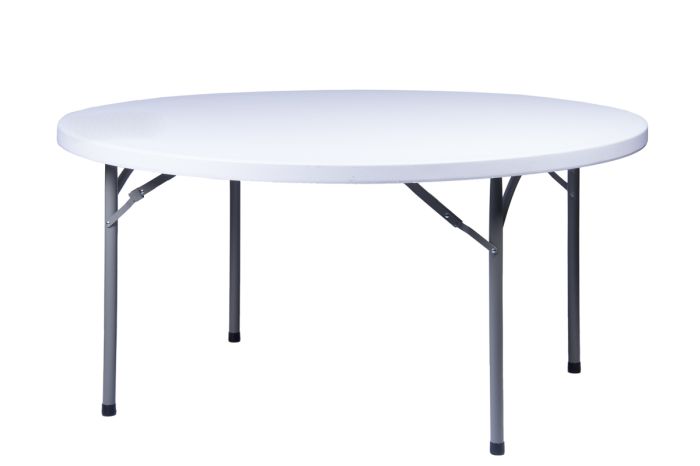 60" Round "Heavy Duty" Plastic Banquet Table