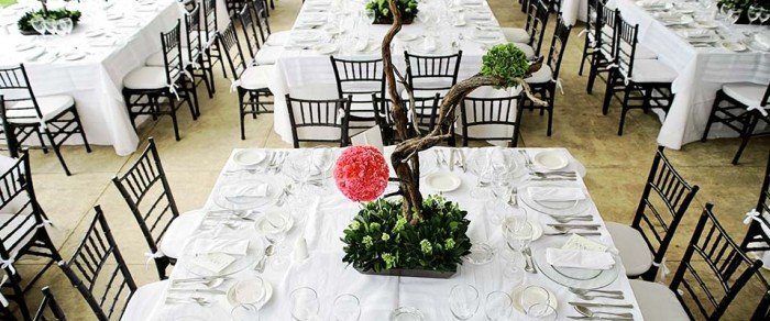 Chiavari Chair Table Setting