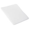 White Replacement Cushion for Resin Folding Chairs CUSHFOLDRESINWHI-AX-T