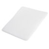 White Replacement Cushion for Resin Folding Chairs CUSHFOLDRESINWHI-AX-T