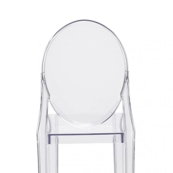 Clear Polycarbonate Ghost Barstool