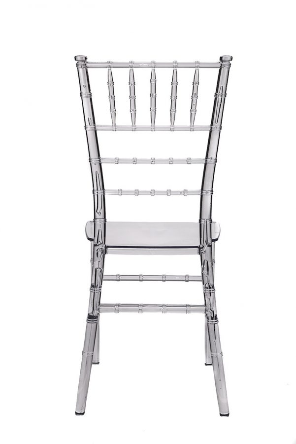 Clear Resin "Mono-Frame" Chiavari Chair