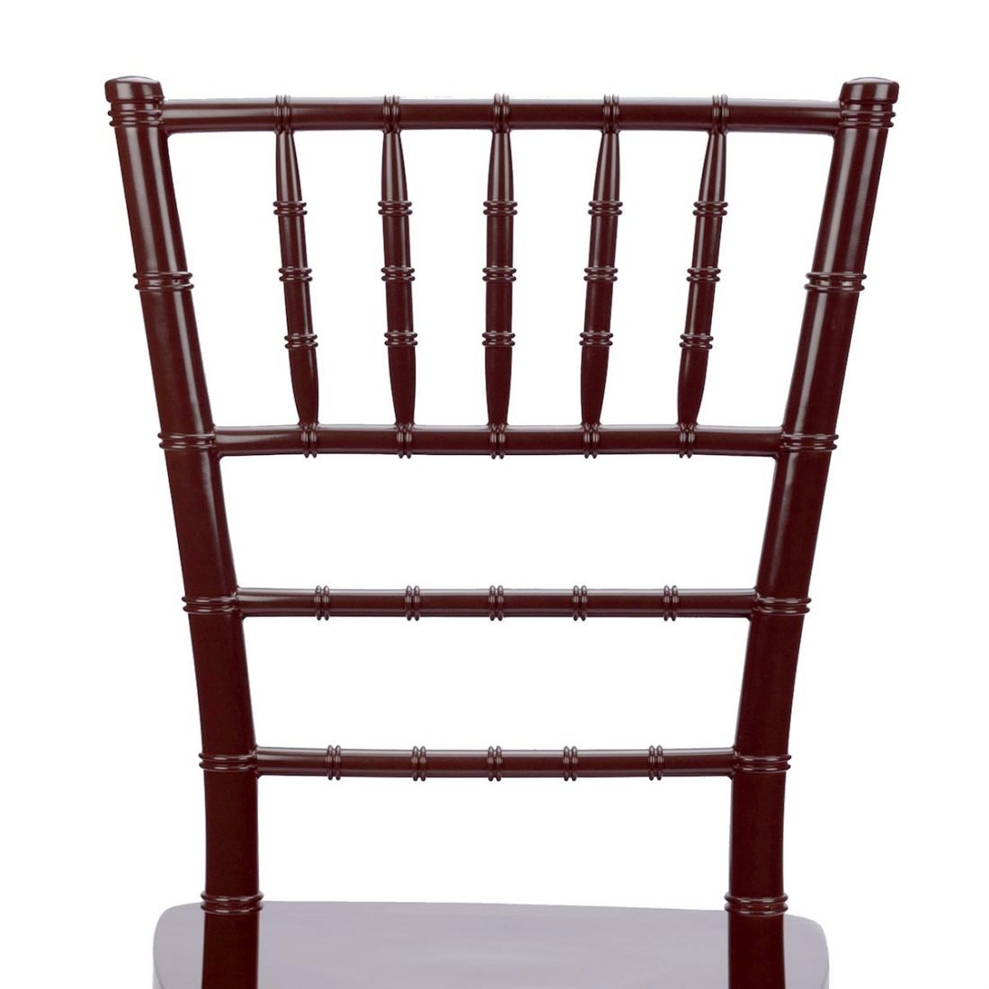 Fruitwood Resin "Inner Steel-Core" Stacking Chiavari Chair