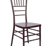 Fruitwood Resin “Inner Steel-Core” Stacking Chiavari Chair 1