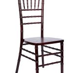 Mahogany Wood Stacking Chiavari Chair 1
