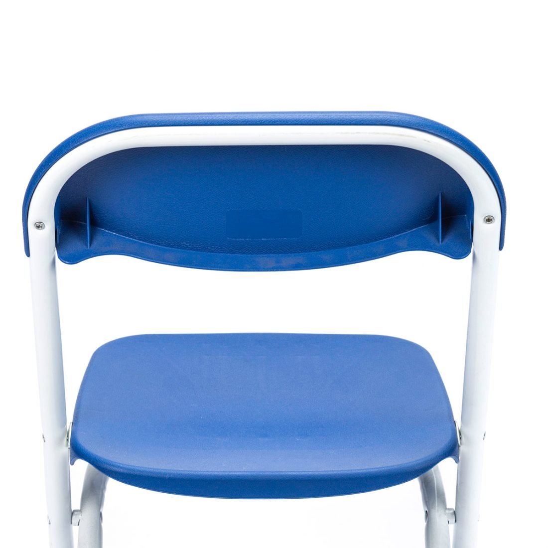 Blue Plastic (Poly) Children's Folding Chair