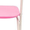 Pink Plastic Children's Folding Chair