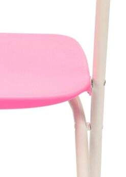 Pink Plastic Children's Folding Chair