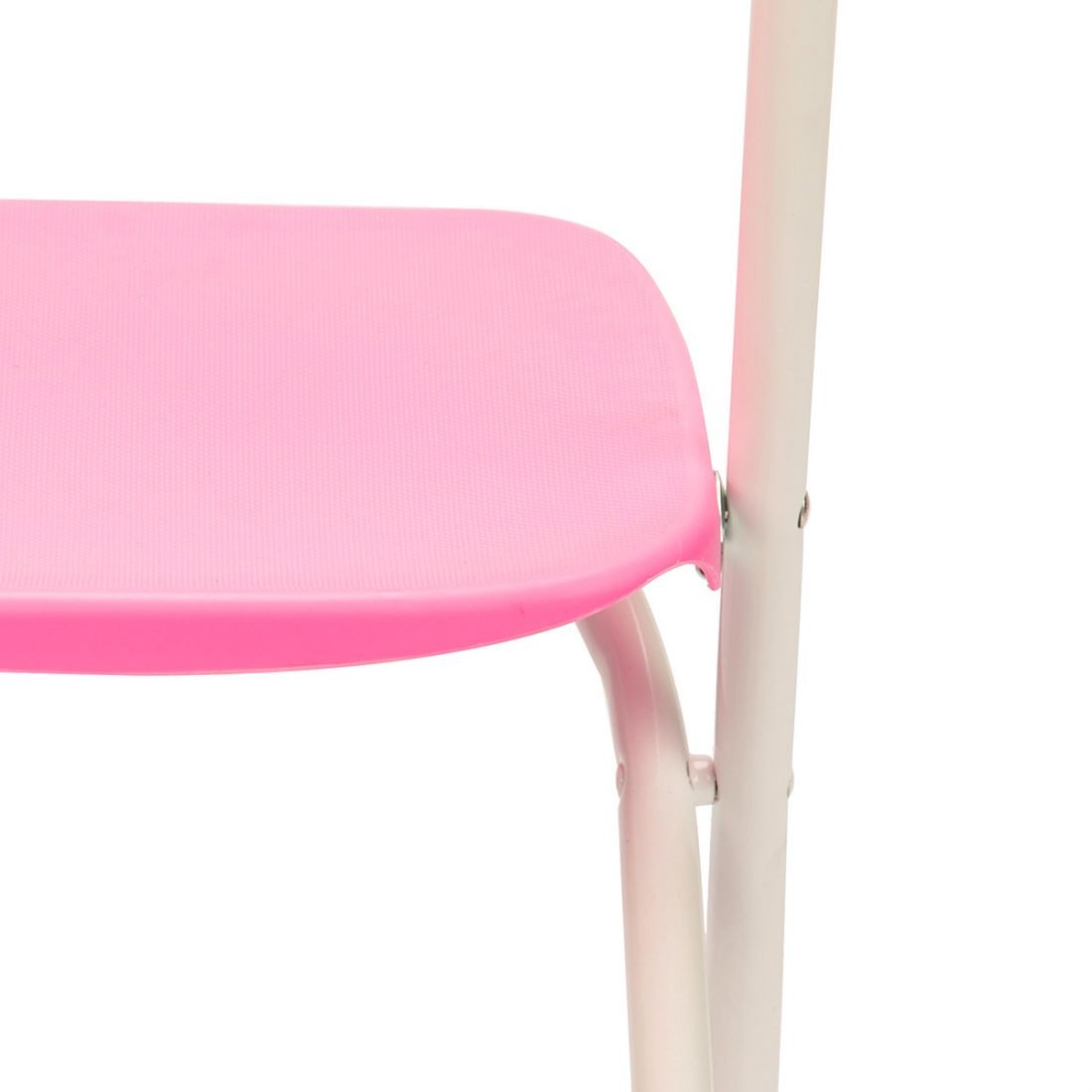 Pink Plastic (Poly) Children's Folding Chair