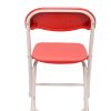 Red Plastic Children's Folding Chair