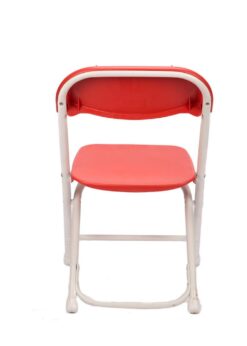 Red Plastic Children's Folding Chair