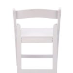 White Resin Children’s Folding Chair 2