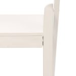 White Resin Children’s Folding Chair 3