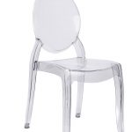 Clear Resin “Sophia” Ghost Chair 1