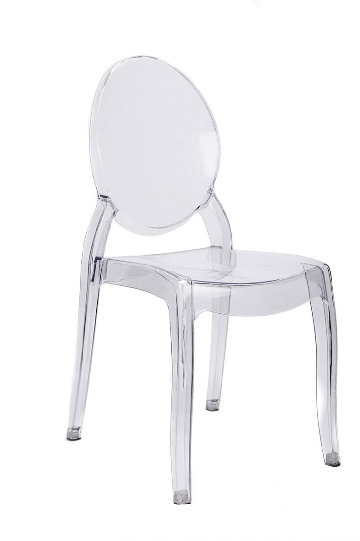 Clear Resin "Sophia" Ghost Chair
