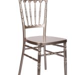 Champagne Resin “Inner Steel-Core” Napoleon Chair 1