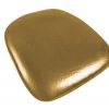 Gold Vinyl Wood Base Chiavari Chair Cushion