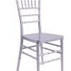 Silver Resin "Inner Steel-Core" Chiavari Chair