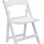 White Resin Children’s Folding Chair 1