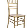 Gold Wood Stacking “ANSI BIFMA Certified” Chiavari Chair