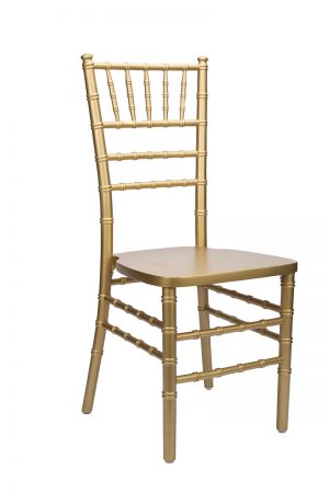 Gold Wood Stacking “ANSI BIFMA Certified” Chiavari Chair