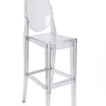 Clear Polycarbonate Ghost Barstool (CO) 1
