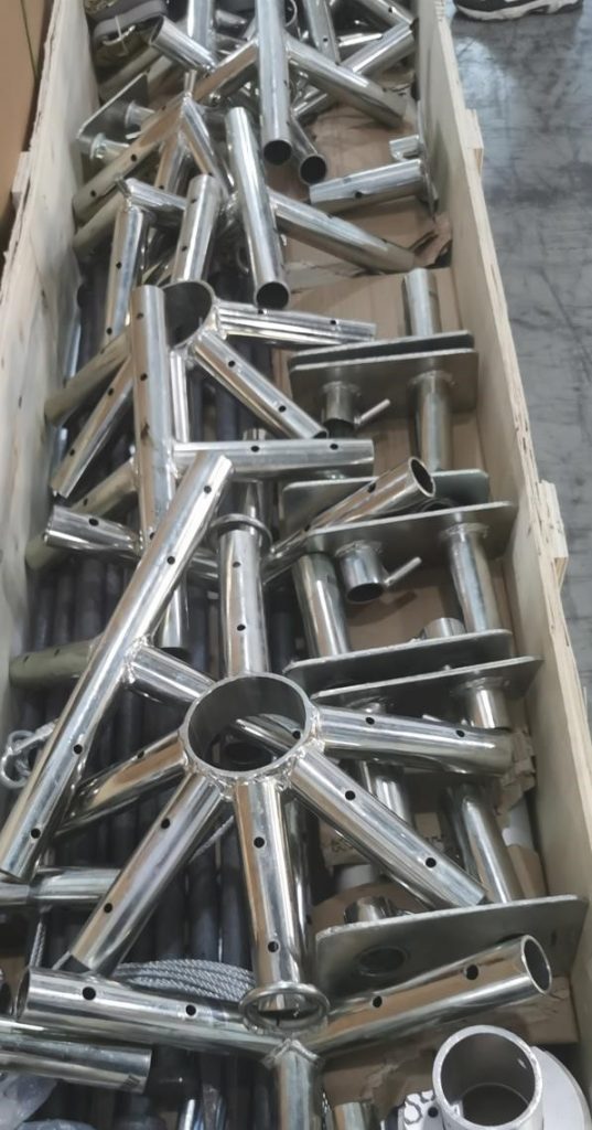 Galvanized Steel Fittings TENT KIT ZG T Crate 2 Image