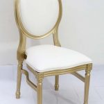 Louis-Pop-Chair-Gold-with-White-Cushion-and-White-Back