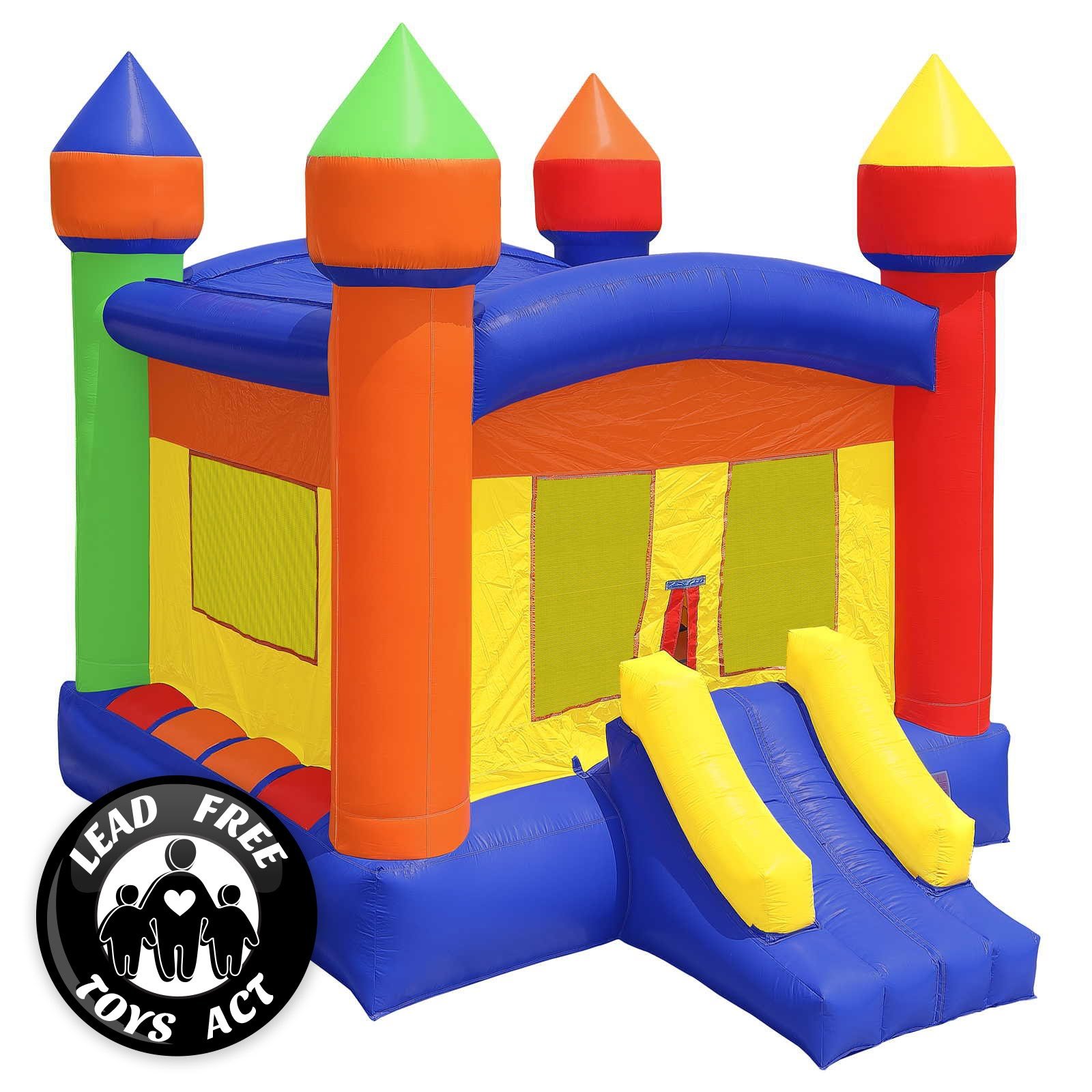 Commercial Grade Large Castle Bounce House with Blower 5