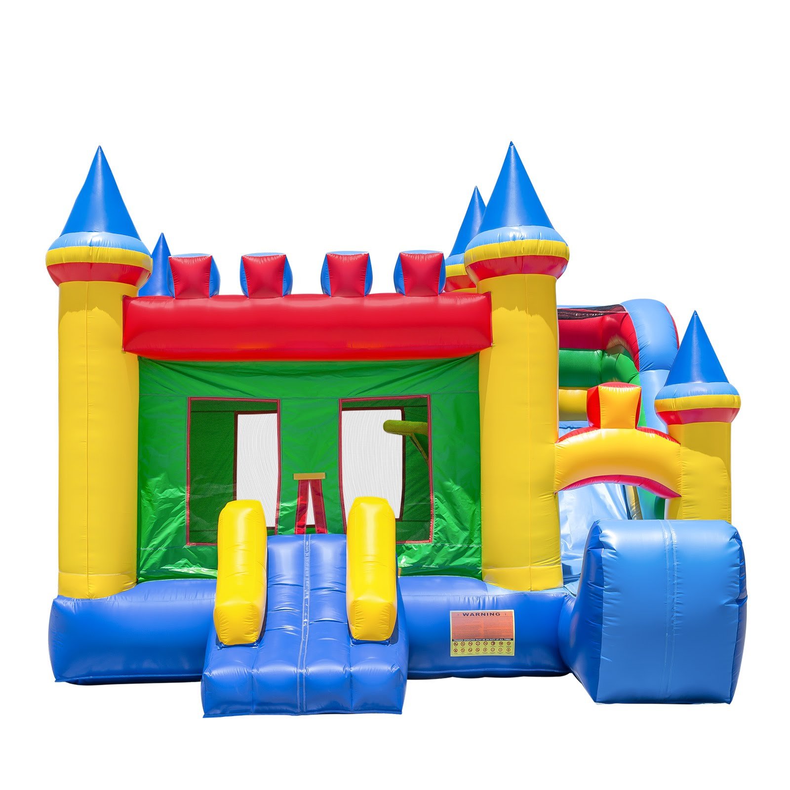 Commercial Grade Combo Castle King Jumper Slide with Blower 6