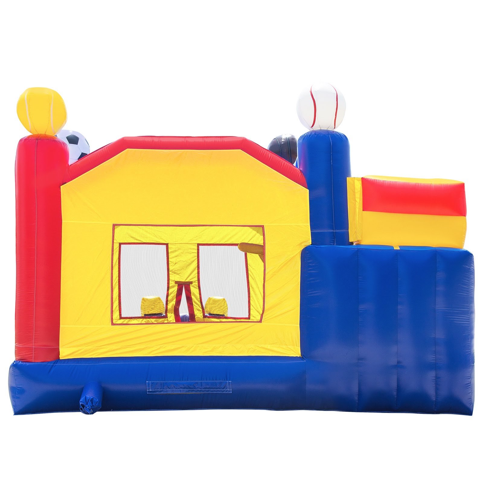 Commercial Grade Combo Sports Bounce House with Blower 4