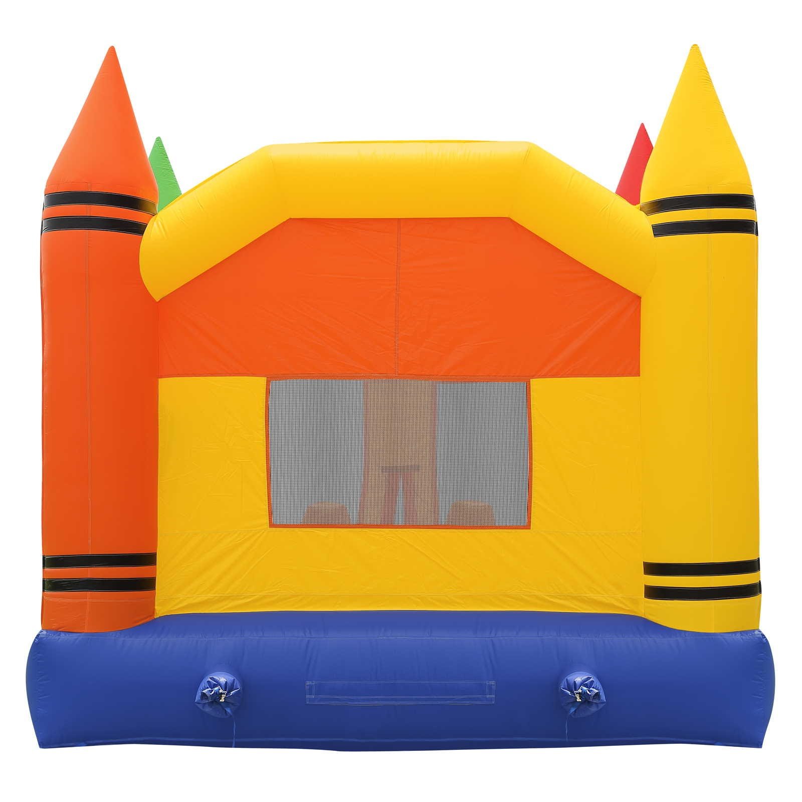 Commercial Grade Crayon Bounce House with Blower 5
