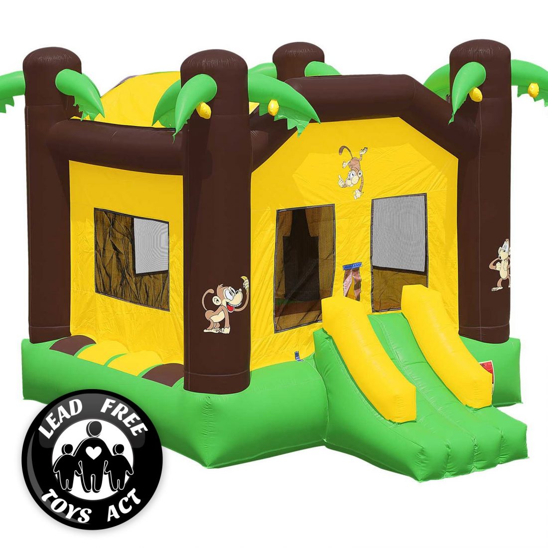 Commercial Grade Jungle Bounce House with Blower 7