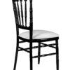 Black Steel Skeleton Napoleon Chair CNRB-STEEL-CX-T