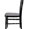 Black Steel Skeleton Napoleon Chair CNRB-STEEL-CX-T