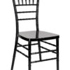 Black Resin Steel Skeleton Chiavari Chair by Chivari CCRB-STEEL-AX-T