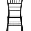 Black Resin Steel Skeleton Chiavari Chair by Chivari CCRB-STEEL-AX-T