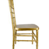 Gold Resin Steel Skeleton Chiavari Chair by Chivari Right CCRG-STEEL-AX-T