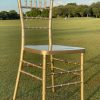 Sparkling Gold Champagne Steel Core Chiavari Chair - Chivari Brand