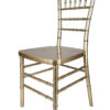 Sparkling Glitter Gold Champagne Resin Steel Skeleton Chiavari Chair by Chivari Left CCRCHGSP-STEEL-AX-T