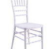 White Resin Steel Skeleton Chiavari Chair by Chivari CCRW-STEEL-AX-T Right