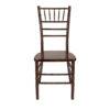 Mahogany ToughResin Mono-Frame Chiavari Chair by Chivari CCRM-MONO-AX-T Front