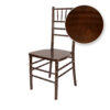 Mahogany ToughResin Mono-Frame Chiavari Chair by Chivari CCRM-MONO-AX-T Swatch Chair