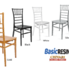 BasicResin Chivari Chairs 4 Chairs