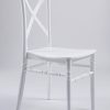 white crossback chair