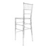 Clear Resin Chiavari Barstool by Chivari BCRC-ZG-T Back